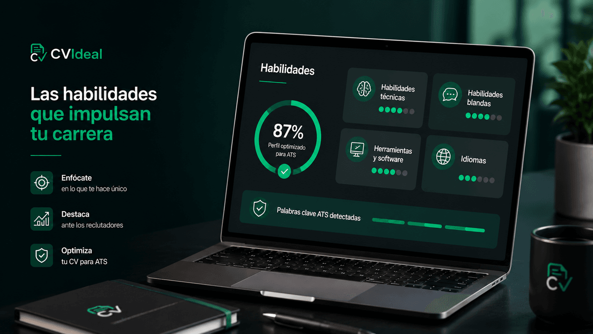 Lista profesional de habilidades para incluir en un CV