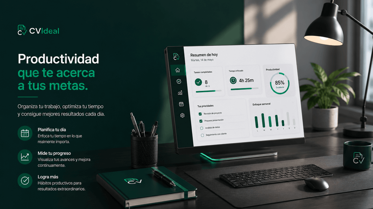Productividad laboral saludable sin agotamiento